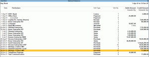 Duplicate a Transaction in Day Book in TallyPrime