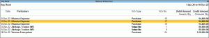 Insert a Transaction in Day Book in TallyPrime