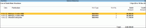 Day Book by Transaction Type in TallyPrime