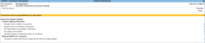 Uncertain Transactions in GSTR-4 of TallyPrime