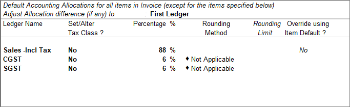 Voucher class adjust allocation