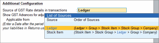 GST Source Details TallyPrime