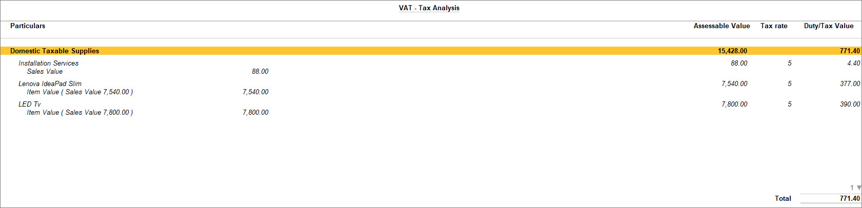 Tax-analysis-sales-in-single-invoice