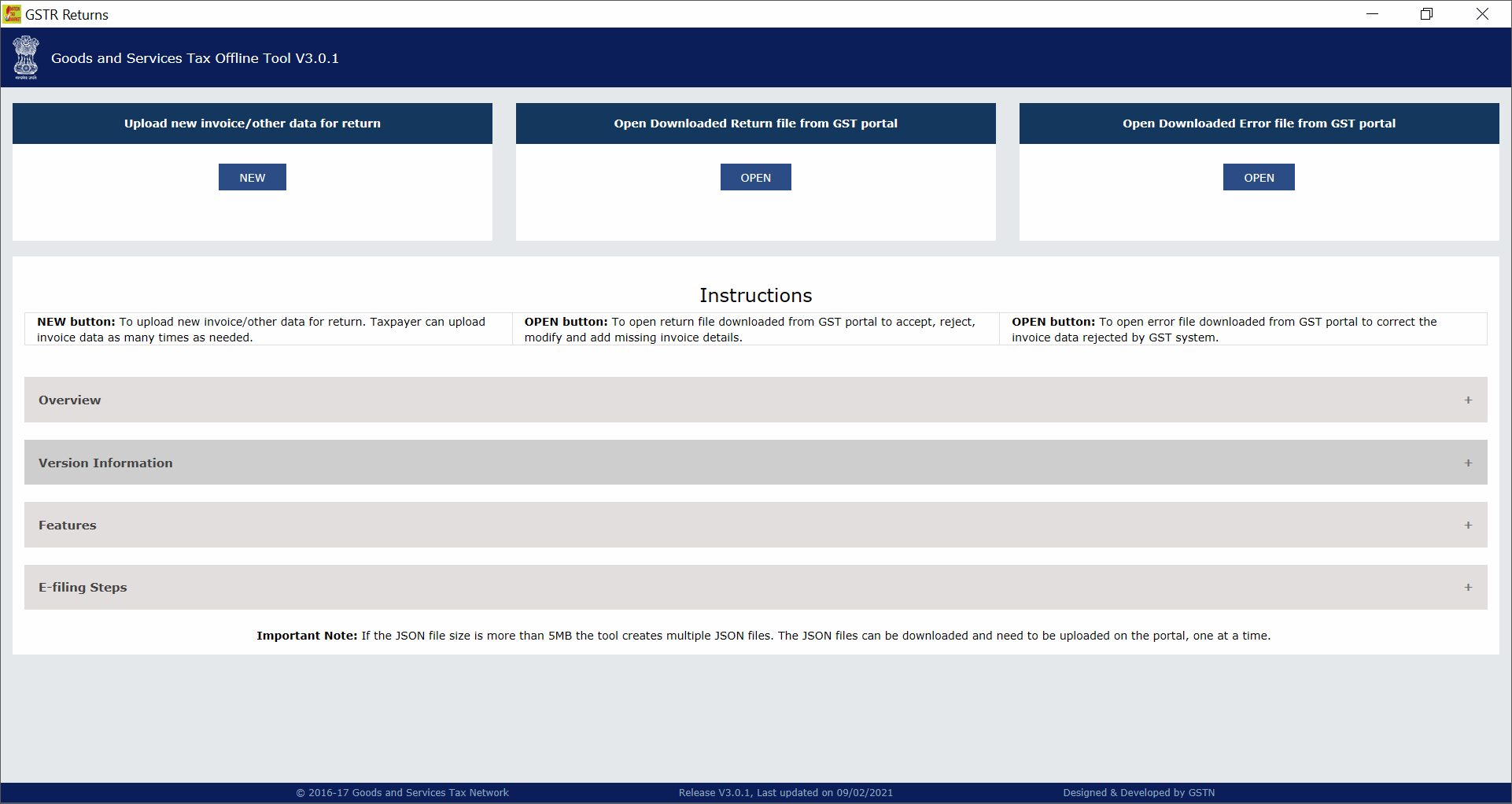 GST Offline Tool
