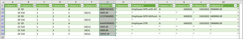 Update Total Deductions 