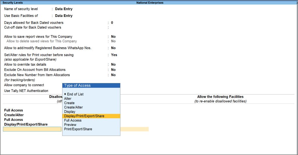display-print-export-share