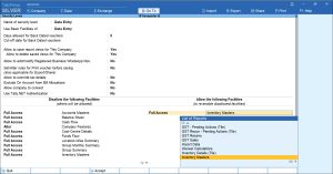security-levels-inventory-masters