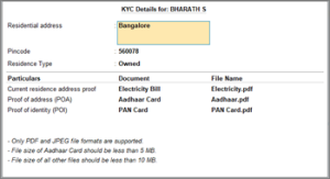 Promoter KYC Details