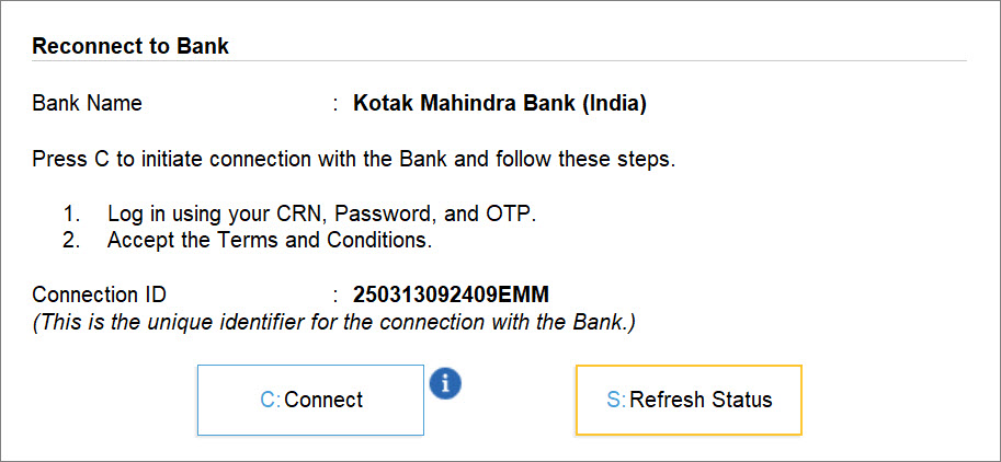 Refreshing after Reconnecting with Kotak Mahindra Bank