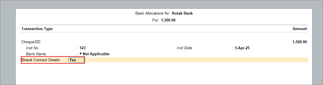 Bank-Allocation-screen