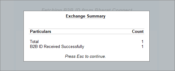 Exchange-Summary